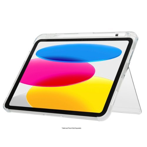 Targus Click-In Clear Case + Kickstand for iPad 11(A16) and iPad 10.9(10th gen.) - Clear BUY ONLINE