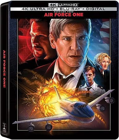  Air Force One: 25th Anniversary (UHD + Blu-ray + Digital + Steelbook) [4K Ultra HD Blu-ray]