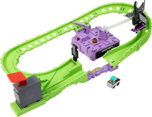 Minecraft - Hot Wheels Racerverse Ender Dragon's Last Lap Trackset - COLLECTABLES - Mattel