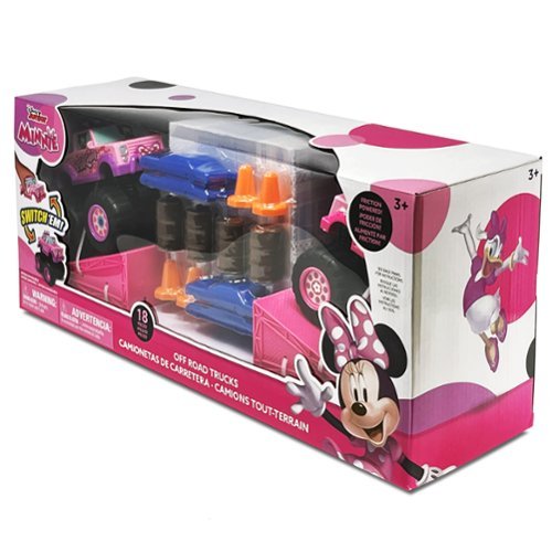 Disney Junior Minnie 18 Pc Off-Road Monster Truck Playset WORLDWIDE DELIVERY