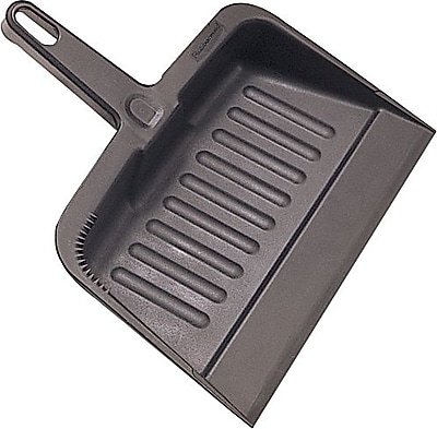 Impact - Heavy Duty 12" Plastic Dust Pan, (700) - Black