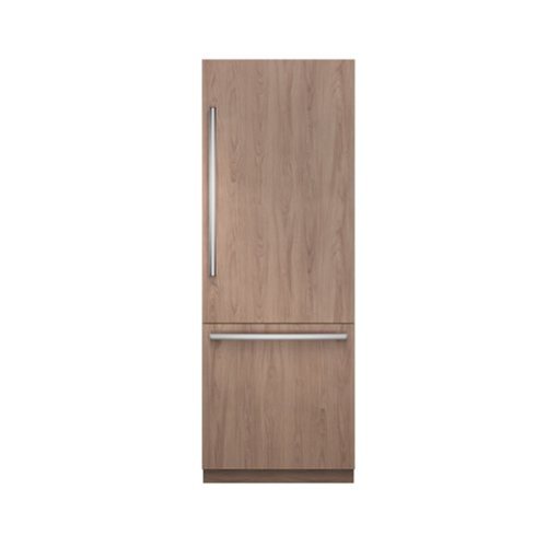 Bosch - Benchmark Series 16.5 Cu. Ft. Bottom-Freezer Counter-Depth Smart Refrigerator - Custom Panel Ready