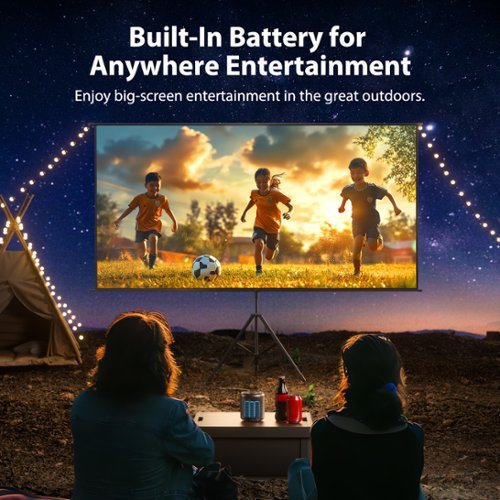 ETOE Dolphin DLP Projector, 1080P 500 ANSI Lumens, Google TV with Licensed Netflix, Dolby Atmos - Black BUY IN GERMANY