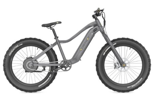 QuietKat - Pioneer, 750w, One Size - Medium - Charcoal-Front_Standard 