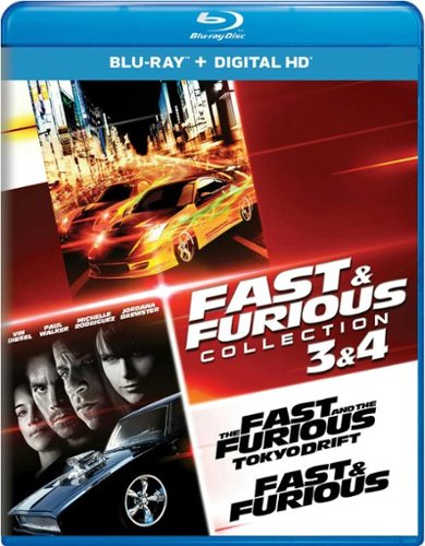  Fast and Furious Collection: 3 and 4 [Includes Digital Copy] [Blu-ray] [2 Discs]