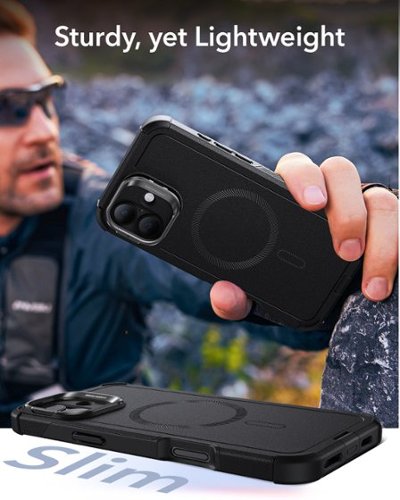 ESR Gear Cyber Armor Case with Stash Stand for iPhone 16 Plus - Black HOW TO BUY