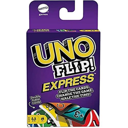 Mattel GXD75 UNO Flip Express Card Game Black GXD75 - Best Buy