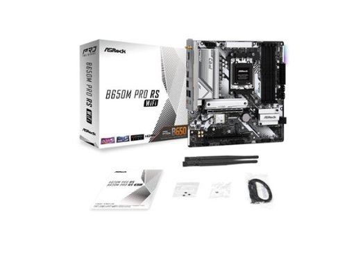 ASRock B650M Pro RS WiFi AM5 AMD B650 Micro ATX Motherboard - Best Buy