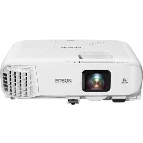 Epson - PowerLite 982W LCD Projector - 16:10 - Ceiling Mountable - 1280 x 800 - Front, Ceiling, Rear - 6500 Hour Normal - Unknown-Front_Standard 