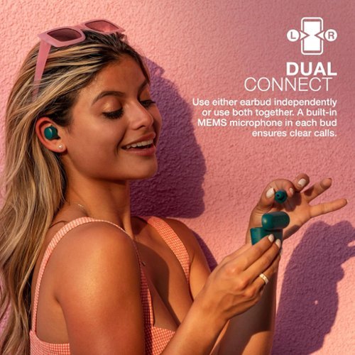 JLab GO Air Pop True Wireless Earbuds - Teal HOW TO BUY