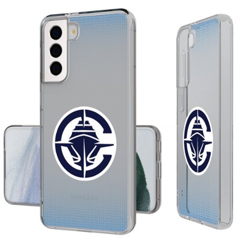 Keyscaper - NBA - LA Clippers Linen Logo Galaxy Clear Case - S24 - Multicolor-Front_Standard 