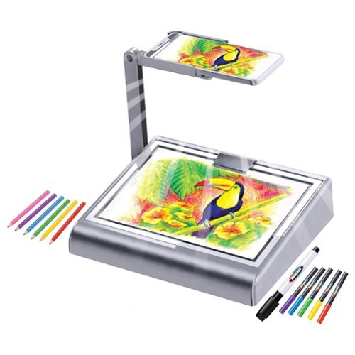Cra-Z-Art : Timeless Creations 2-in-1 Tracing Desk - Light Box Drawing Set, Kids WORLDWIDE DELIVERY