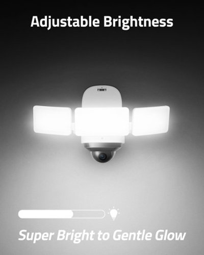 eufy S330 Outdoor Wired 2K PTZ Security Camera with Floodlights - White/Black WHERE TO BUY