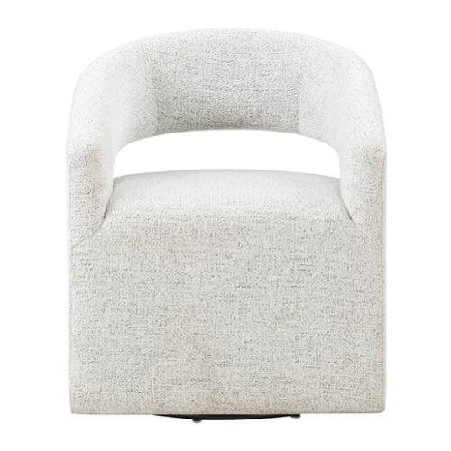 OSP Home Furnishings - Devin Swivel Chair - White