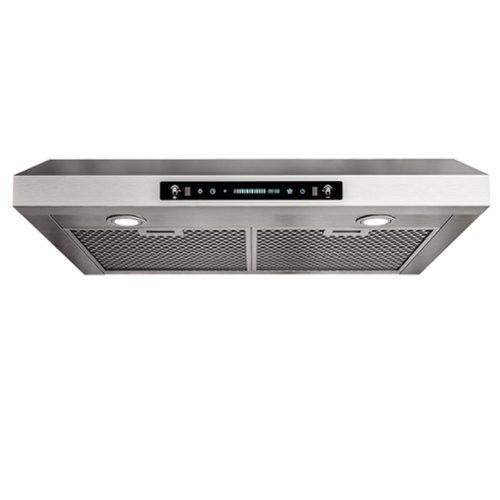 Onefly - 30 inches - Externally Vented - Under cabinet Range Hood - Stainless Steel-Front_Standard 