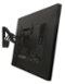 Mount-It! - Full Motion TV Wall Mount for 19–42" Screens, 60° Swivel, 30° Tilt, VESA 200x200, 66lb Capacity, Removable Plate - Black-Front_Standard