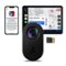 Cobra - SC 120 QHD Universal Dash Cam, works with Apple CarPlay/Android Auto - Black-Front_Standard