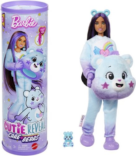 Mattel - Barbie Cutie Reveal X Care Bears Series 2, Dream Bright Bear - COLLECTABLES - Multicolor