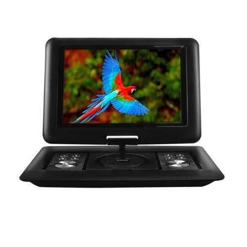 Trexonic 14.1 Inch Portable DVD Player with Swivel TFT LCD Screen