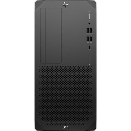 HP - Z2 G5 Desktop - Intel i7-10700 - 16 GB Memory - 512 GB SSD - Black-Front_Standard 
