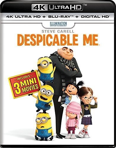  Despicable Me [Includes Digital Copy] [4K Ultra HD Blu-ray] [2 Discs] [2010]