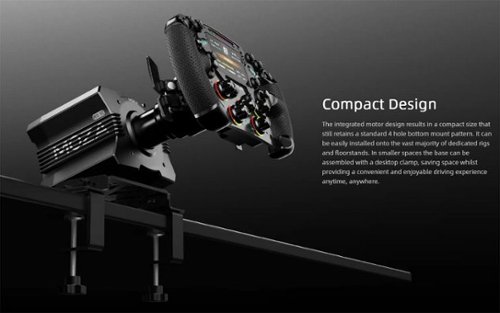 Moza Racing R12 V2 Direct Drive Sim Racing Wheelbase for PC - Black BUY IN SINGAPORE