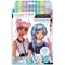 Make It Real - Make It Real: Pastel Pop! Fashion Design Sketchbook W/ 105 Stickers & Stencils-Front_Standard