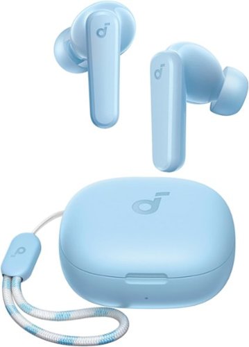 Soundcore - by Anker P20i True Wireless In-Ear Headphones - Light Blue-Front_Standard 
