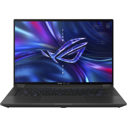 ASUS - Flow X16 GV601 16" Touch-Screen 2-in-1 Laptop - AMD Ryzen 9 - 32 GB Memory - NVIDIA GeForce RTX 3070 Ti - 1 TB SSD-Front_Standard 