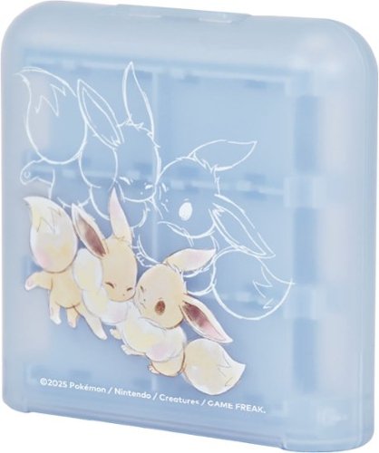 Hori - 24-Game Card Case (Eevee Cottage Core) - Blue