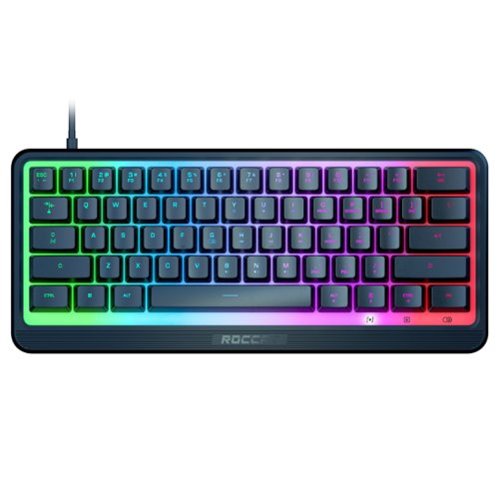 ROCCAT Magma Mini 60% Compact Wired Membrane Gaming Keyboard with RGB lighting - Black INTERNATIONAL SHIPPING