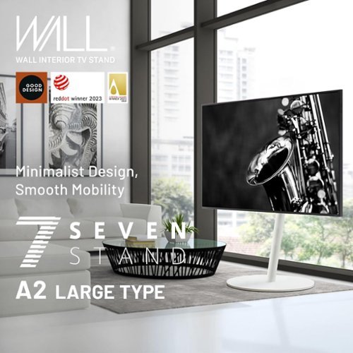 WALL SevenStand A2 Large Type – Rolling TV Stand for 45–80 Inch