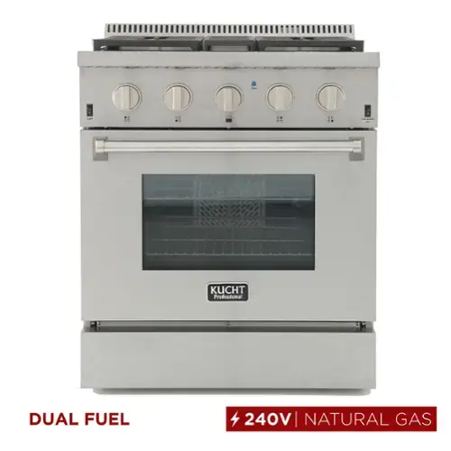 - KUCHT Professional DUAL FUEL 240V | NATURAL GAS