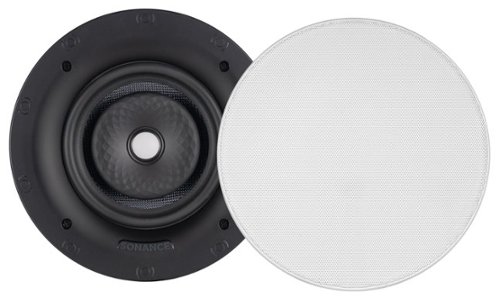 Sonance - VX66R TL SINGLE SPEAKER - Visual Experience Series 6.5" 2-Way Thinline In Ceiling Speaker (Each) - Paintable White