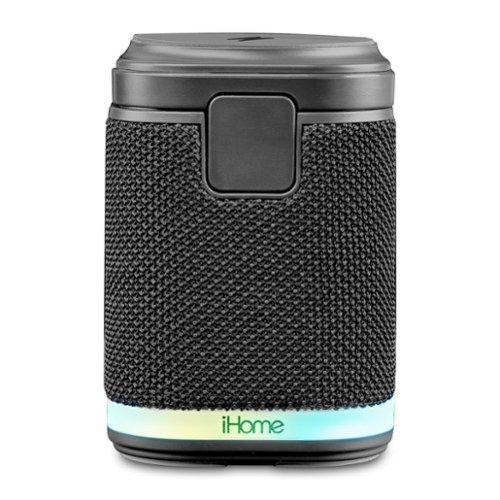 iHome Power Tower Dual Wireless Bluetooth Charging Speaker with Mood Light - Dark Gray WORLDWIDE DELIVERY