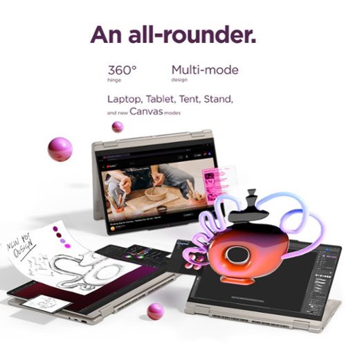 Lenovo Yoga 7a 2-in-1 - Copilot+ PC - 14 2K OLED Touchscreen Laptop - AMD Ryzen AI 5 430 2026- 16GB Memory - 512GB SSD - Seashell WHERE TO BUY