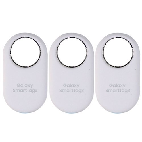  3x Samsung SmartTag2 Bluetooth + UWB, IP67 Water and Dust Resistant - White