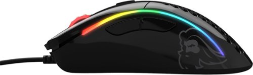 Glorious Model D Lightweight Wired Optical Gaming Mouse with Customizable RGB - Wired - Black GLOBAL SHIPPING
