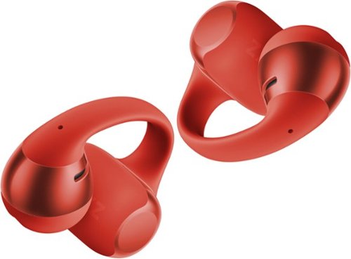 Shokz OpenDots ONE Open-Ear Clip-On True Wireless Bluetooth Earbuds - Red WORLDWIDE DELIVERY