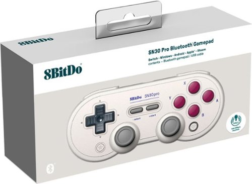 8BitDo SN30 Pro Wireless Controller for Switch, Windows, macOS, Android and Steam Deck with Hall Effect Joysticks - G Classic GLOBAL SHIPPING