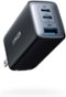Anker - PPS 3-Port Fast Compact Foldable Wall Charger (Nano II 65W) - Black-Front_Standard