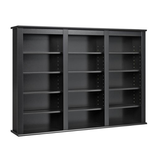  Prepac - Multimedia Storage Cabinet - Black