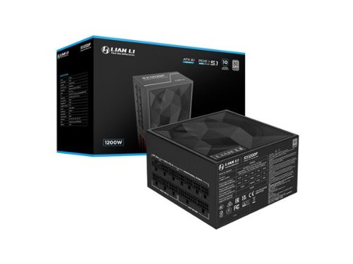 Lian Li SX1200P 1200W Compact PSU ATX 3.1/PCIe 5.1 140mm Fan Full