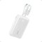 Anker - Zolo Power Bank (2025 Upgraded Version), 45W Max Fast Charging, 20,000mAh Battery Pack, Dual Built-in USB-C Cables - White-Front_Standard