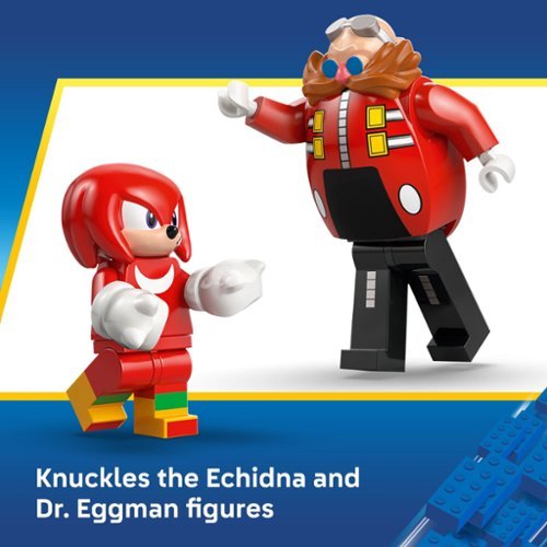 LEGO Sonic the Hedgehog Knuckles vs. Dr. Eggman Egg Crusher Mech