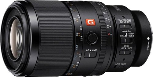 Sony SEL100F28GM 100mm f2.8 中望遠 固定プライム カメラレンズ ブラック dwos6rj Amazon.com : Sony SEL100F28GM 100mm f2.8 Medium-telephoto