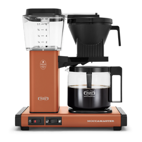 Moccamaster - KBGV Select 10-Cup Coffee Maker - Terracotta-Front_Standard 