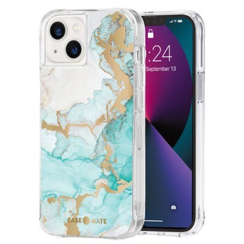 Case-Mate Print Hardshell Case for iPhone 13 - Ocean Marble WORLDWIDE DELIVERY