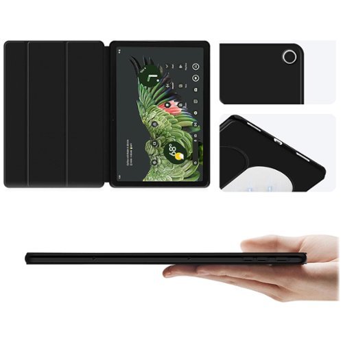 SaharaCase AirShield Tri-Fold Folio Case for Google Pixel Tablet - Black WHERE TO BUY