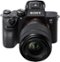 Sony - Alpha 7 III Mirrorless 4K Video Camera Kit with SEL28702 Lens - Black-Front_Standard
